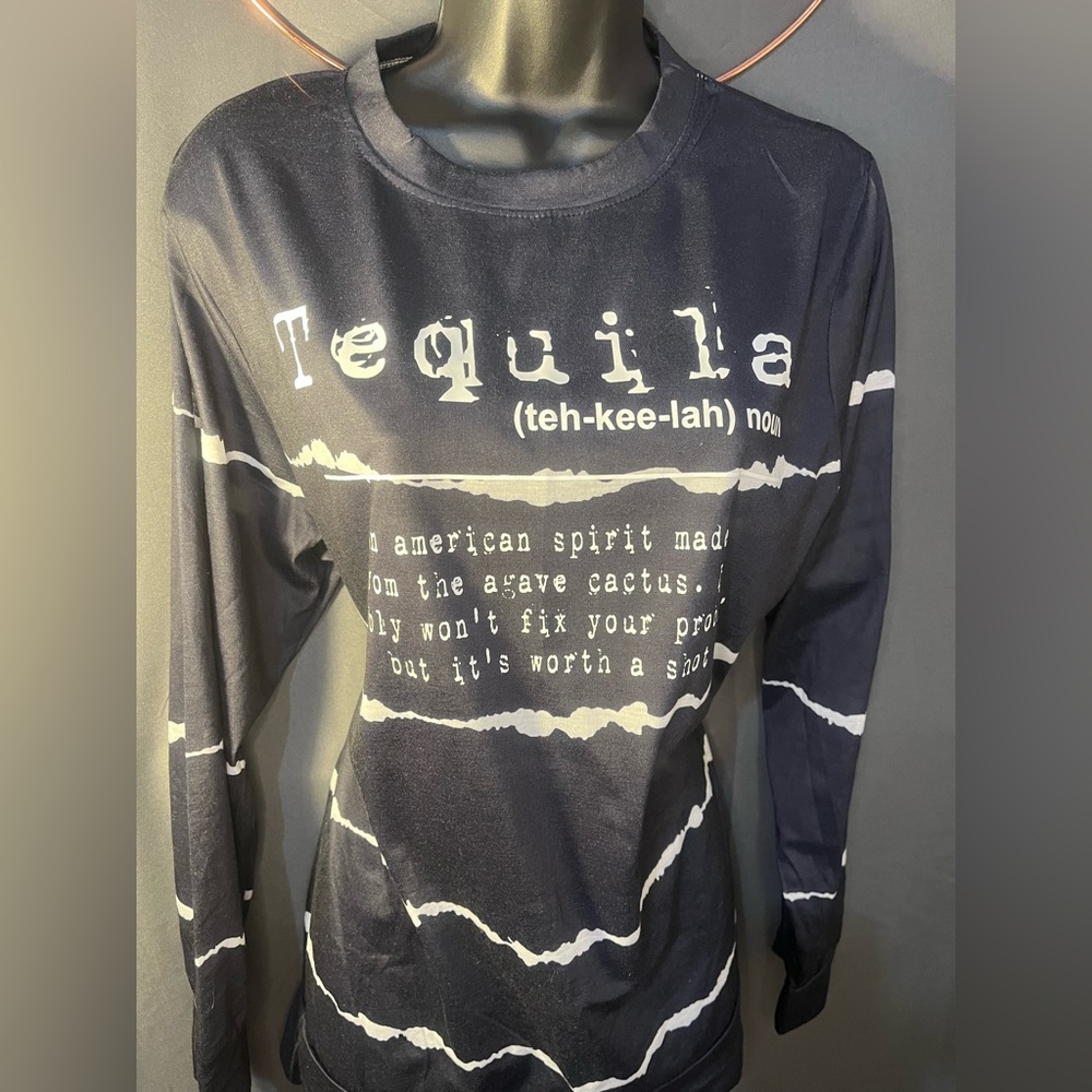 Black Long Sleeve Graphic